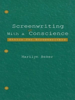 cover image of Screenwriting With a Conscience